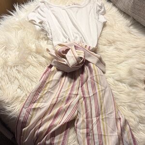 Love Squared White Knit Top